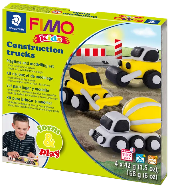FIMO Kids Form&Play Trucks