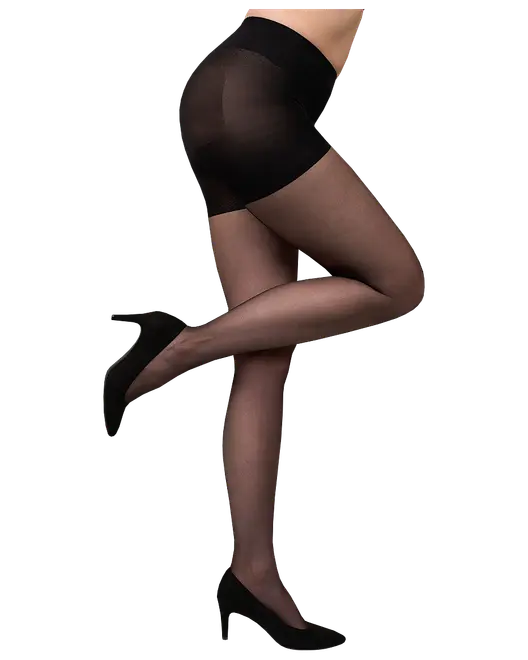 Strumpbyxor 30 DEN L/XL svart