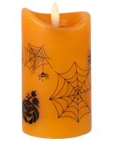 Halloween-ljus med LED - orange