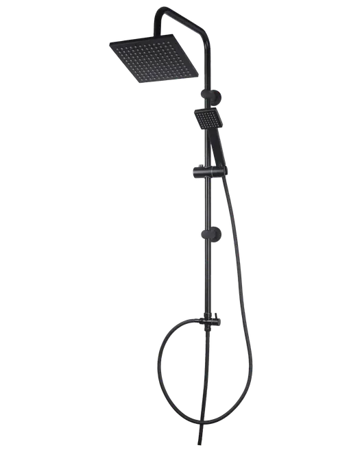 Brusestangsæt med 2 brusere - Sort