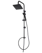 Duschset med 2 duschhuvud - Svart