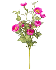Blomst kunstig 50 cm - lilla