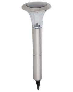 Solcellelampe med LED H. 64 cm