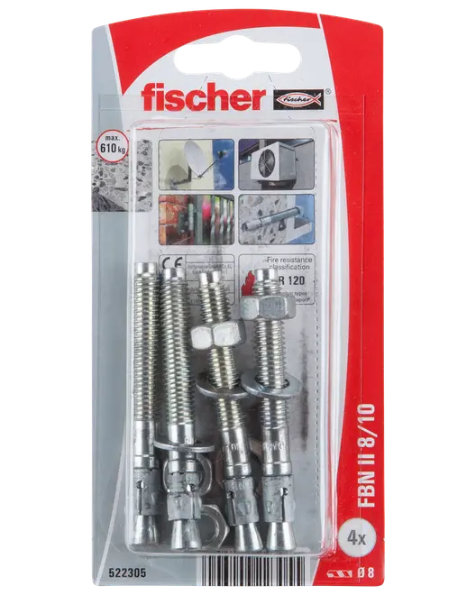 FISCHER EXPANDERBULT 8/10 4ST