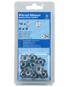 Beslagmøtrik til træ M6 10-pak