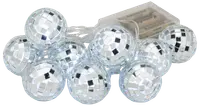  Ljusslinga Discokula Silver 10 LED