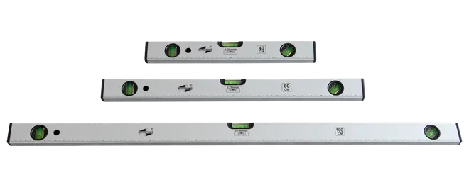 Vattenpass 40-60-100 cm 3-pack