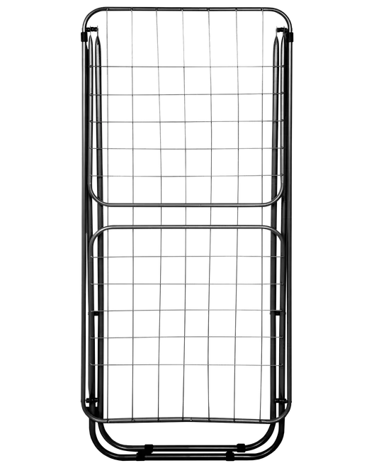 Torkställning med vingar 18 m - svart