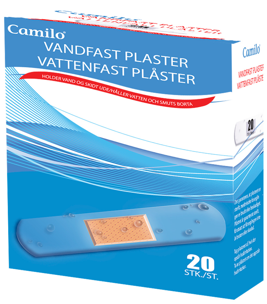 Camilo Plastersæt vandtæt 20 stk.