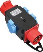 CEE förgreningsbox  1 X 400V 3 X 230