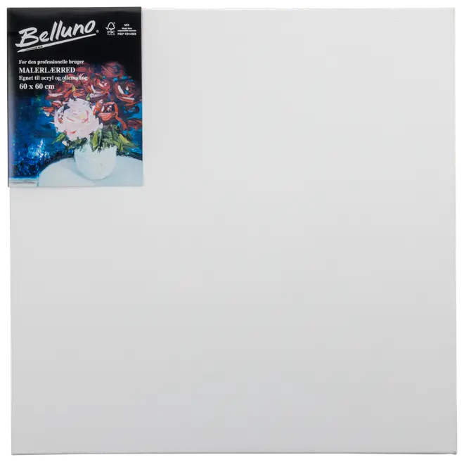 Målarduk på ram 60x60 cm