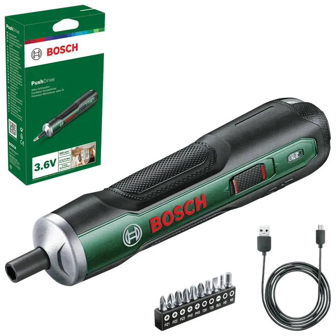 Bosch sladdlös-skruvdragare 3,6V