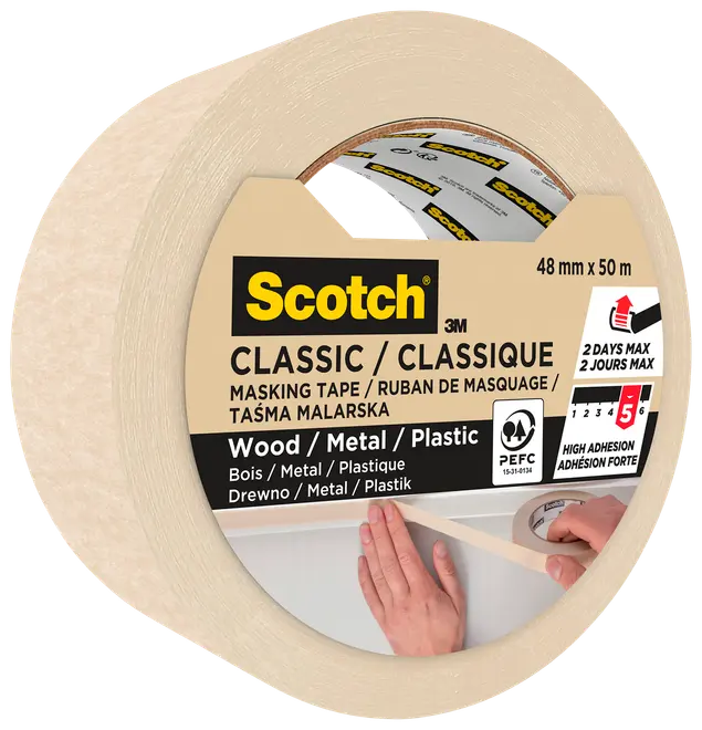Scotch® Afdækningstape 50 meter x 48 mm