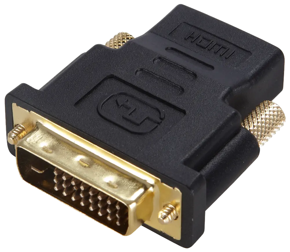 VANDENBERG Adapterstik DVI (24+1) HDMI