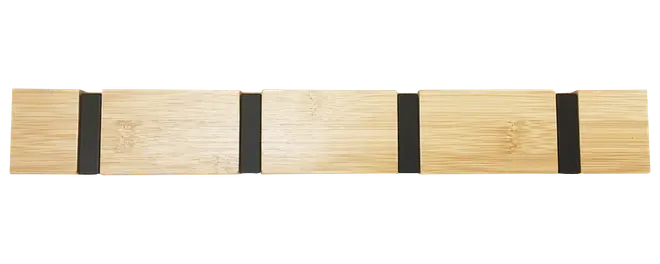 Klädhängare 4 krokar - Natur