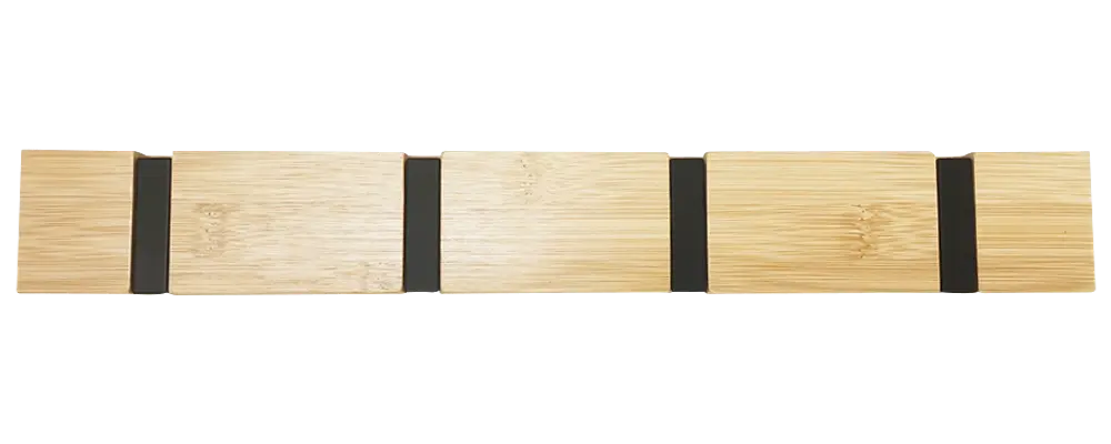 Klädhängare 4 krokar - Natur