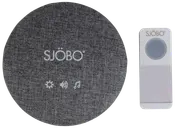 Bärbar trådlös dörrklocka med ljus