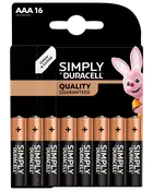 DURACELL Simply AAA 16-pack