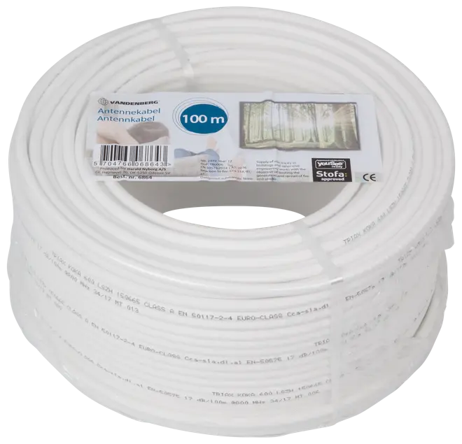 VANDENBERG Pro antennekabel 100 meter