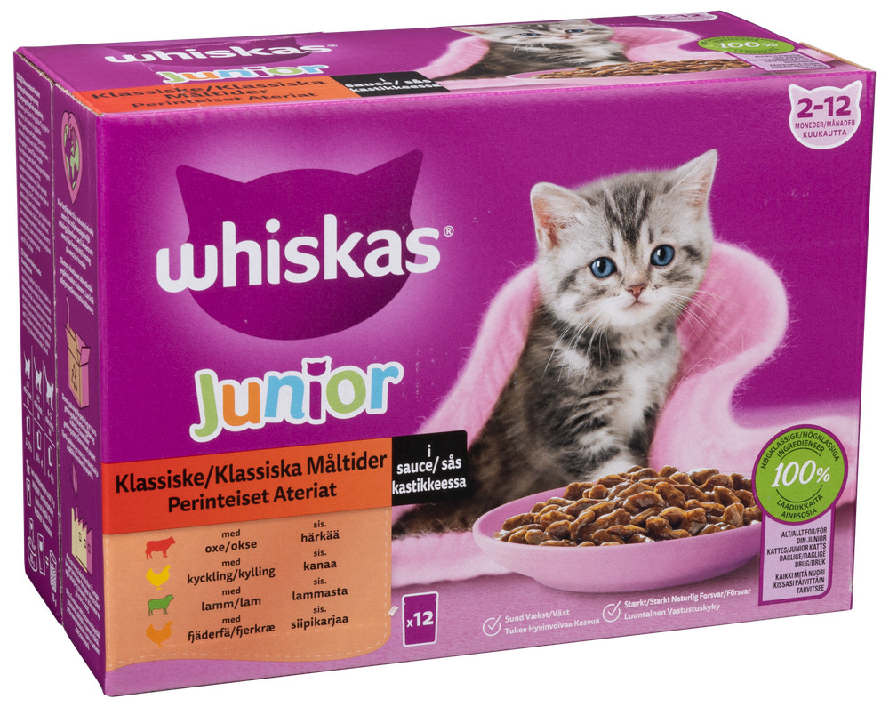 WHISKAS Ragout Junior 12 x 85 g