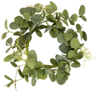 /blomsterkrans-kunstig-oe25-eukalyptus