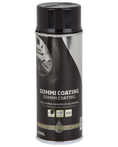 Droppen Gummi coating 400 ml - sort blank