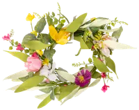 /blomsterkrans-kunstig-oe25-sommer