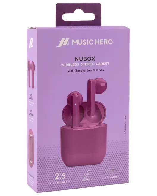 MUSIC HERO Hörlurar - olika färger