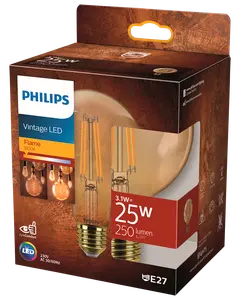 PHILIPS LED-lampa filament 3,1W E27 G95