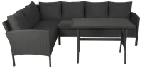LIMASSOL Havemøbelsæt - Sort