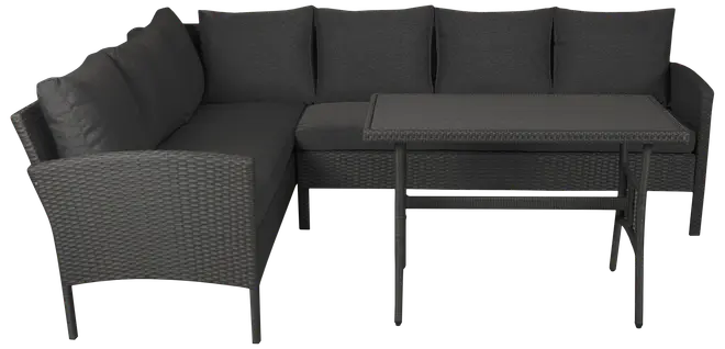 LIMASSOL Havemøbelsæt - Sort