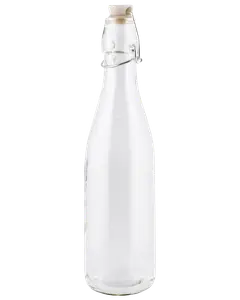 Glasflaska med kork 0,5 L