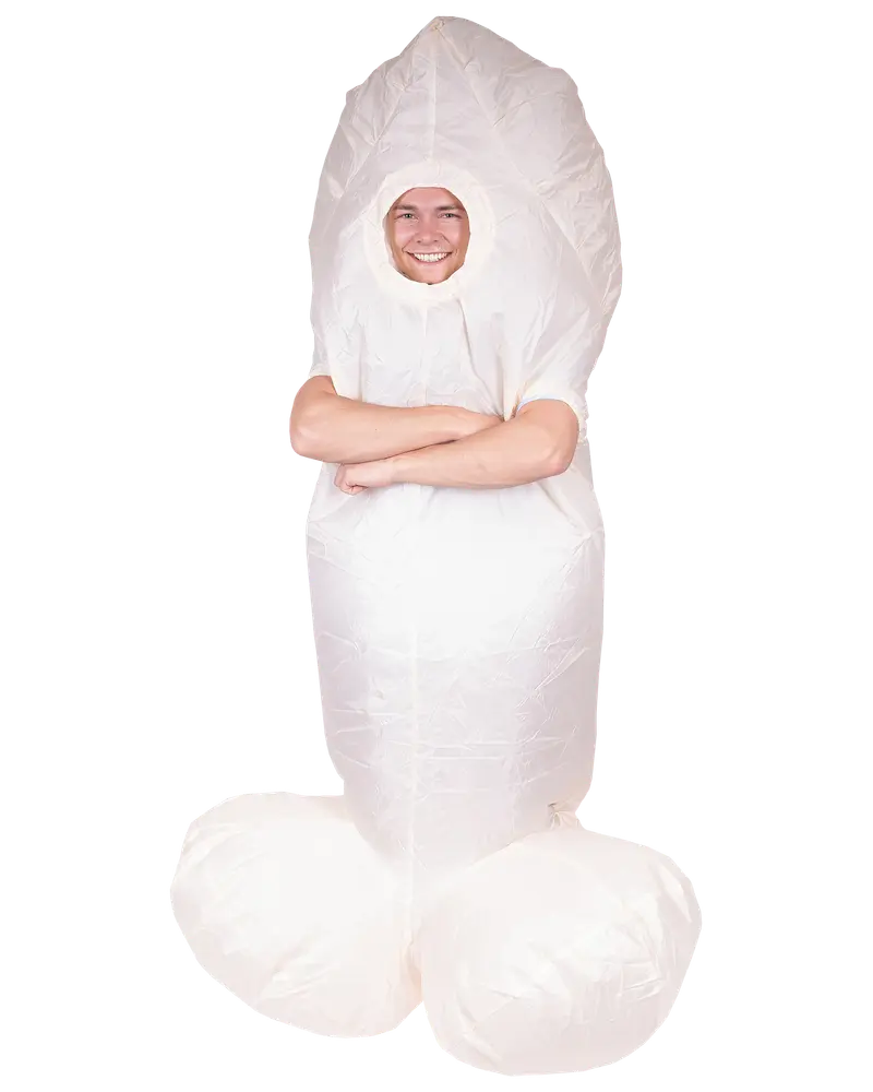 Uppblåsbar kostym Penis