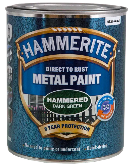 Hammerite Hammer Mørk Grøn - 750 ml