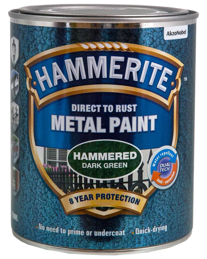 Hammerite Hammer Mørk Grøn - 750 ml