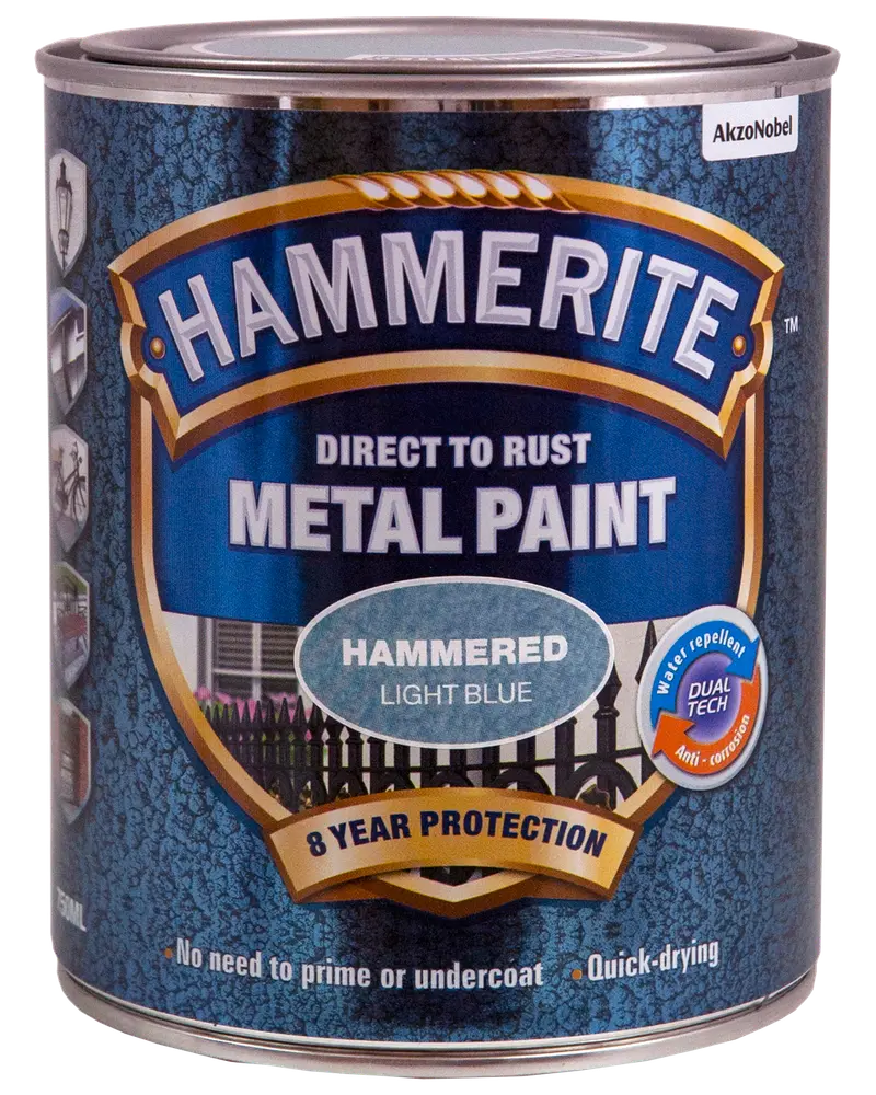 Hammerite Hammer Lys Blå - 750 ml