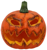 Halloween pumpa LED - 15 cm