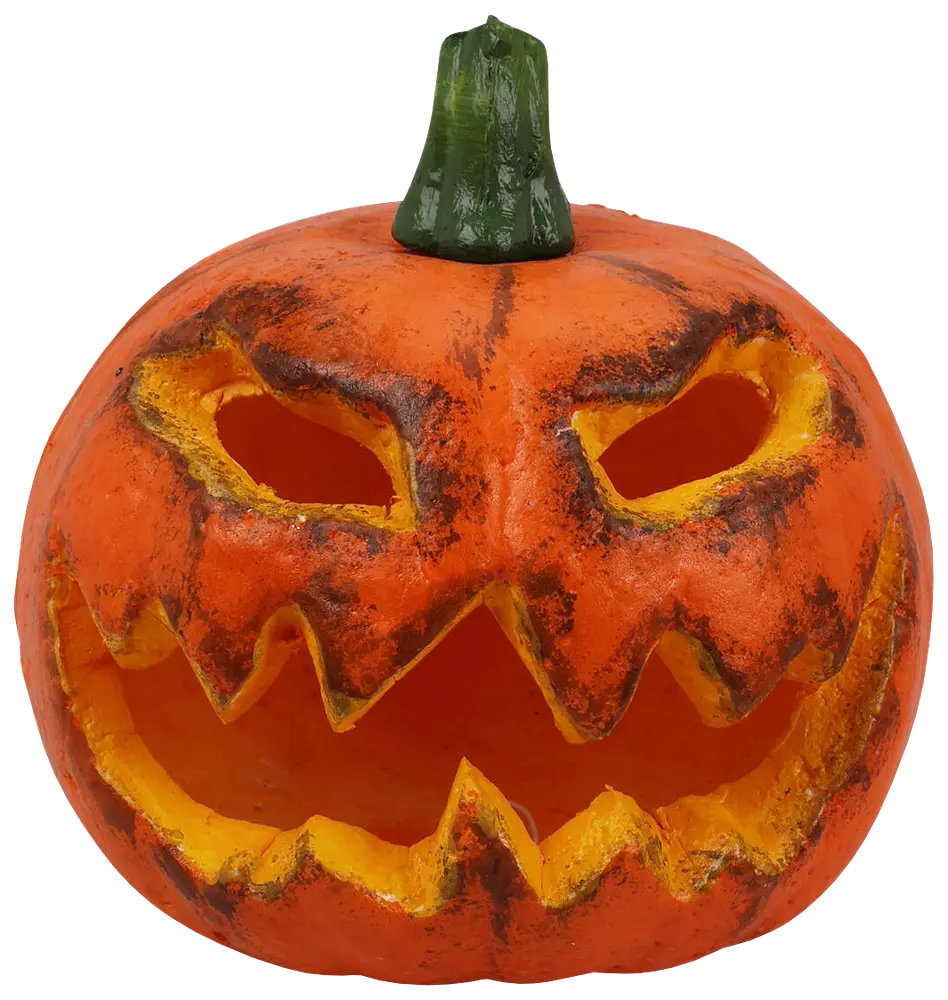 Halloween pumpa LED - 15 cm