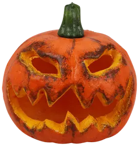 Halloween pumpa LED - 15 cm