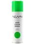NEW:IN Copenhagen hårfarvespray, grøn metallic, 150 ml aerosoldåse med lysegrønt låg og hvid beholder.