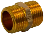 Övergångsnippel mässing 1/2\"