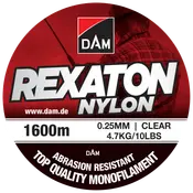 DAM Nylon Fiskeline 1600 m 0,25 mm - clear