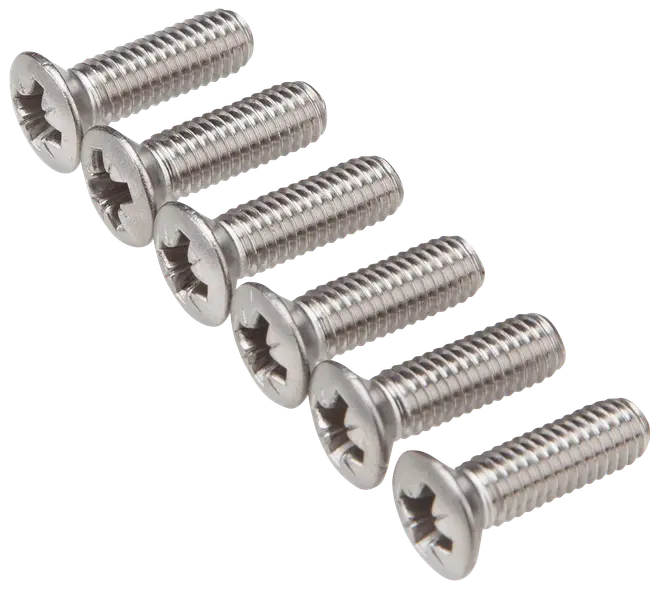 MASKINSKRUV A4 LH M6X20 6 ST