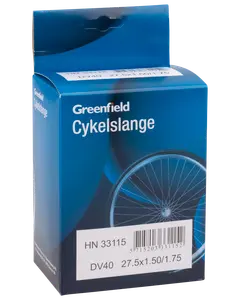 Greenfield Cykelslange DV40 27,5 x 1,50-1,75