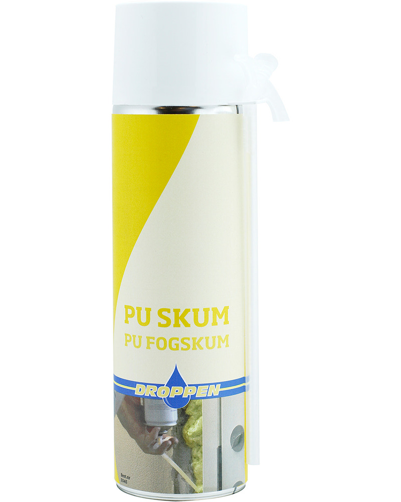 Droppen PU-skum 500 ml 12-pak