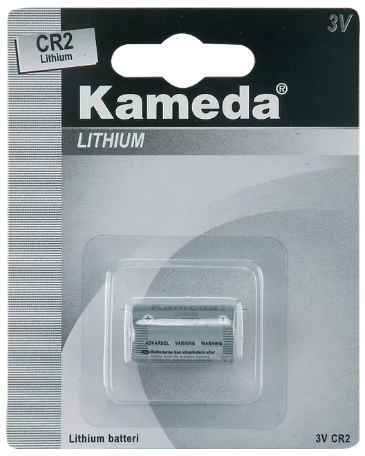 Kameda litiumbatterier - CR2
