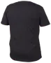 Sort, ensfarvet t-shirt med korte ærmer og rund hals. Almindelig pasform, bagsiden er uden logo, mønster eller design. Enkel og alsidig til hverdagsbrug.