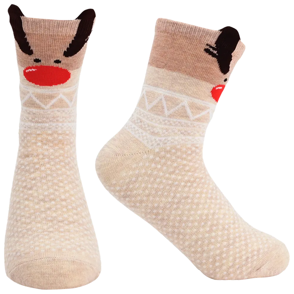 Mysiga strumpor med julmotiv