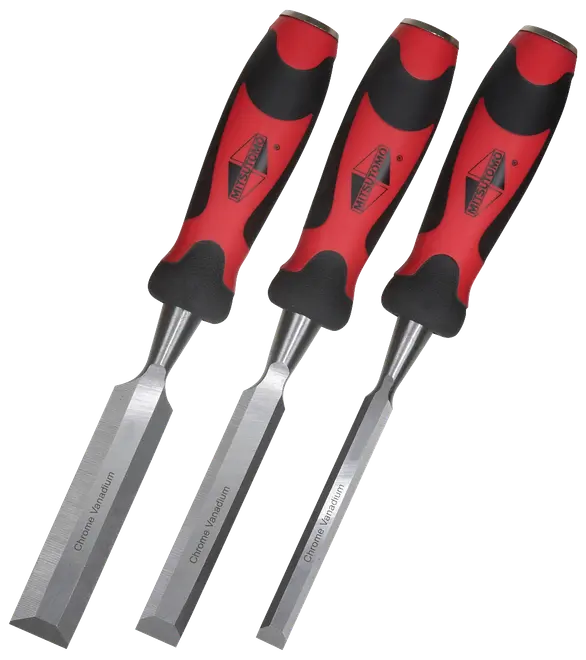 Mitsutomo Stemmejernssæt rød 3 dele