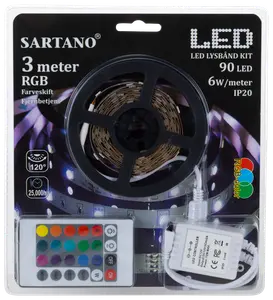 Sartano led strip rgb 3 m